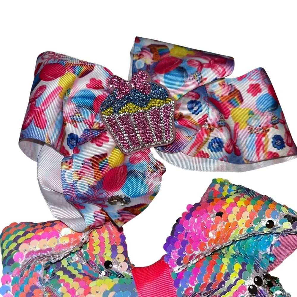 Vintage jojo siwa y2k big bows lot nwt new lipgloss keychain charm lot birthday